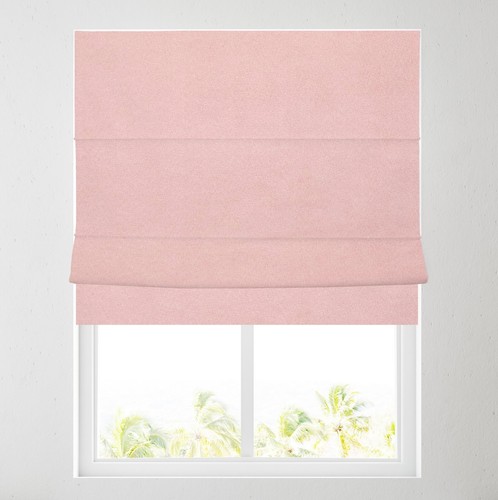 Iona blush lined roman - blush, blind