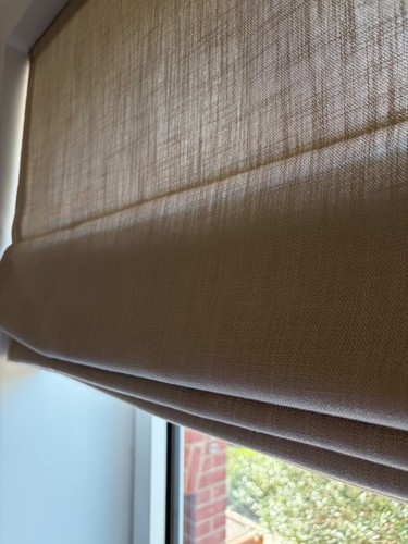 Roman blind bijou linen - ,