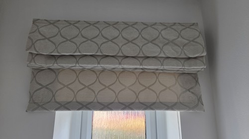 Patterned roman blind olga - blind,
