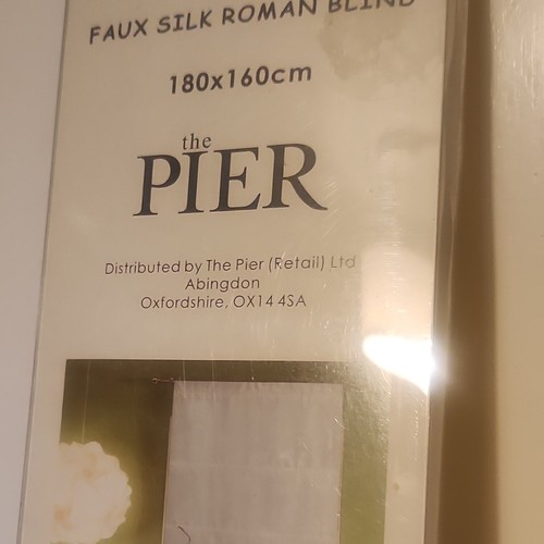 The pier faux silk roman - faux, blind