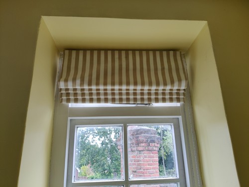 Pair bespoke roman - bespoke, blinds