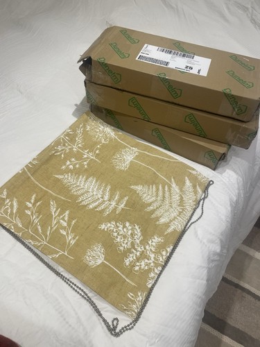 Cotton roman blinds - roman,