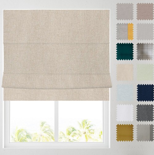 Soft textured ara roman - roman, blinds
