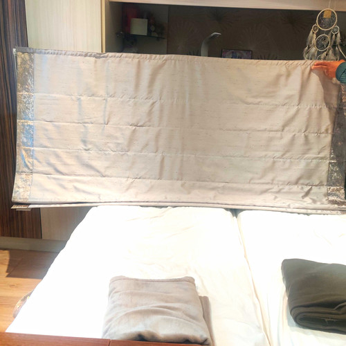 Beige roman blinds 122cm - roman,