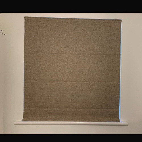 Roman blind brown fabric - brown, |
