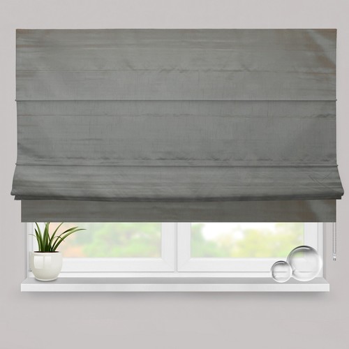 Faux silk blackout roman - faux,