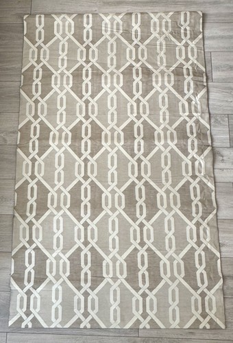 Pair roman blinds cream - of,